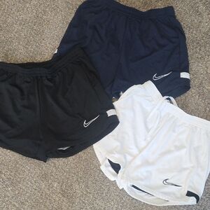 Nike Shorts Set - Black, Navy, and White